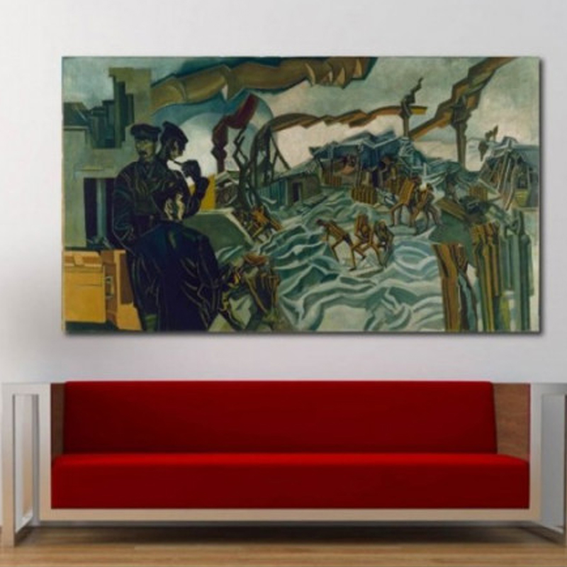 Πίνακας σε καμβά με Ζωγραφική Wyndham Lewis